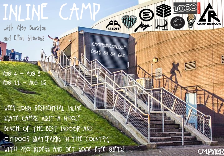 inline skate camp 2014 ft alex burston